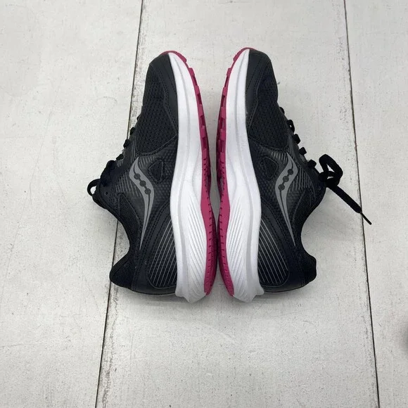 Saucony Running Shoes Womens Size 8.5 Black Pink VERSARUN Cushion Athletic - Picture 8 of 10